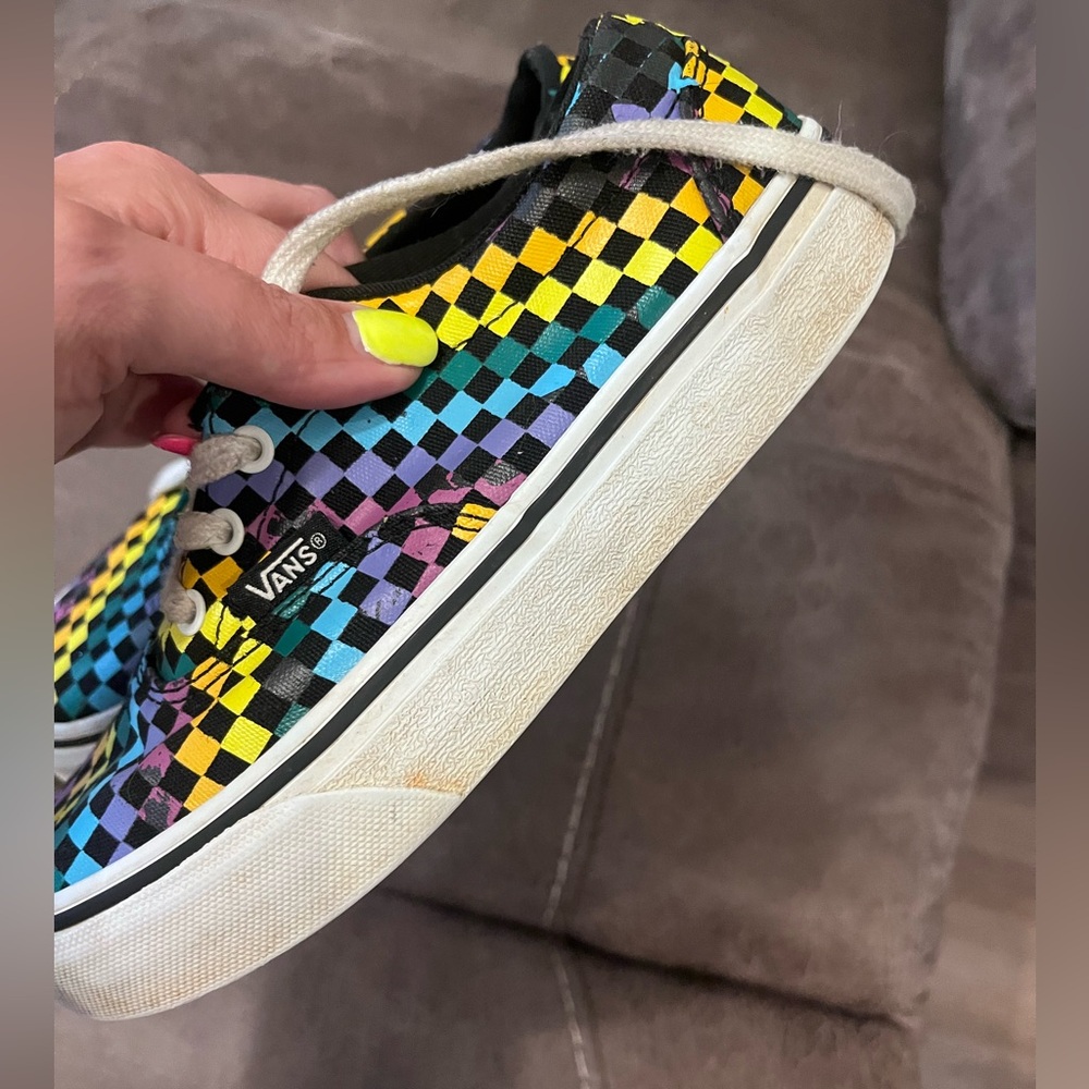 Girls Vans size 1 - Picture 9 of 9